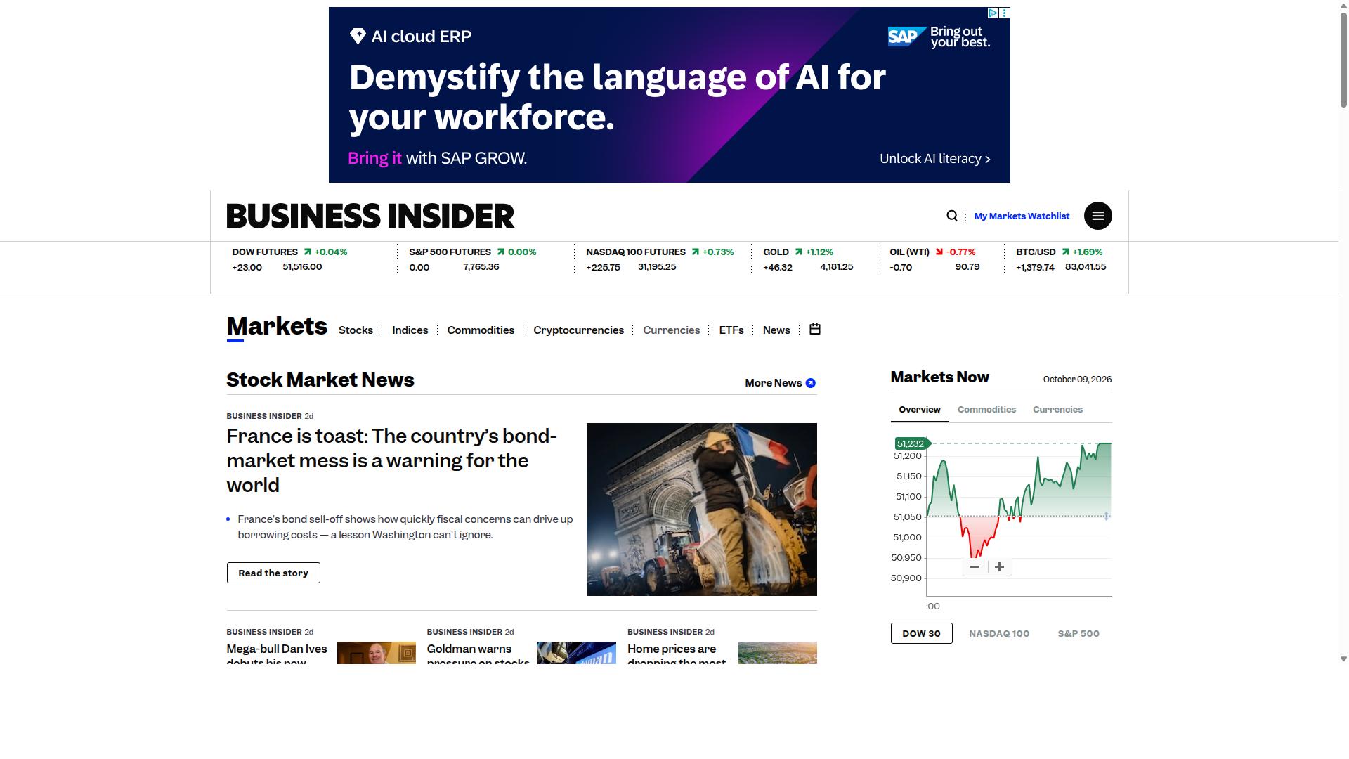 Tranchi AI for Estimating Cash Flow website